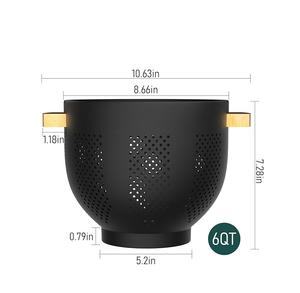 Customizable Stainless Steel <b>Colander</b> With Smooth Surface Ensuring Easy Cleaning And Hygiene For Regular Food Prep - Product Image 6
