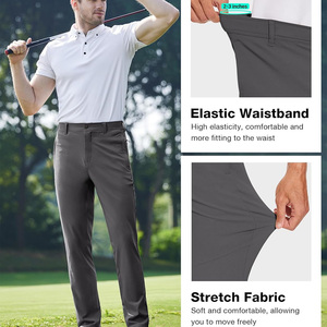 Pantalones de golf personalizados para hombre con opciones de bordado personalizado Proveedor OEM Ajuste cómodo para deportes y ocio - Product Image 3
