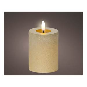 Bougie décorative LED 7x11,3 cm avec effet de flamme dorée et effet de cire 489290 - Product Image 1