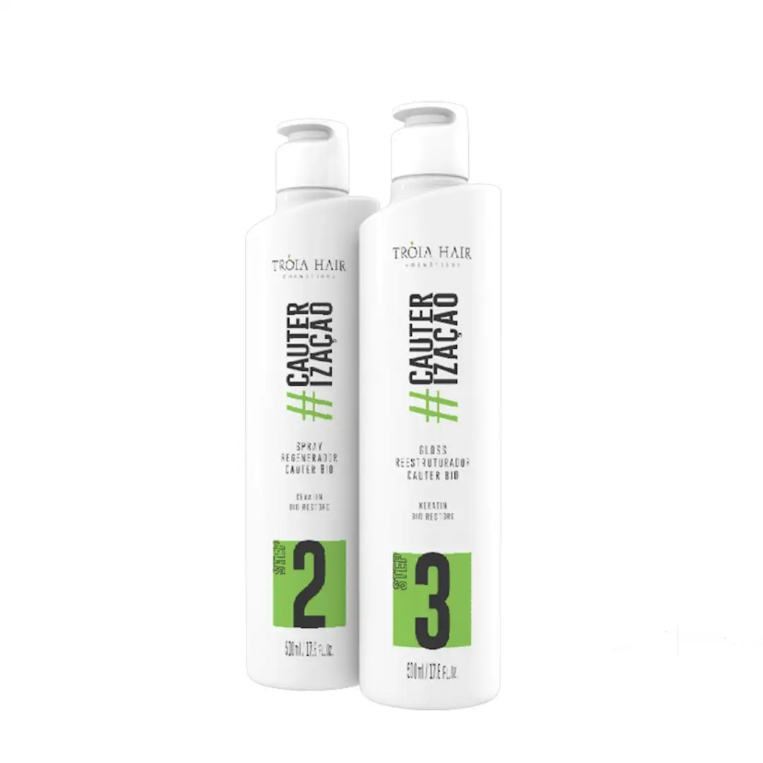 Bio-Cauter-Kit - Kauterierung Regenerations-Spray mit Bio-Restore Keratin reparatur beschädigtes Haar bietet Stärke und Glanz