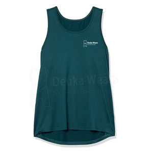 Camiseta sin mangas de verano para hombre con cuello redondo, personalizada con el logotipo de tu marca, bajo MOQ, 100% fibra de algodón para ropa deportiva. - Product Image 1