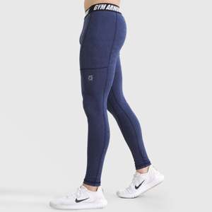 Pantalon de compression marine MLNG pour le fitness avec technologie Armour - Product Image 6