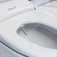 Siège de bidet électronique TREVI ALB-R3600, style moderne, design ergonomique, buse antibactérienne, lavage féminin, siège de toilette télécommandé