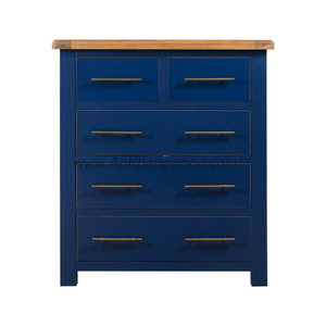 CASCAI RANGE Tall Boy, Mueble de Madera con 5 Cajones, Mueble de Dormitorio de la Más Alta Calidad, Diseño Nuevo y Duradero, Ecológico - Product Image 2