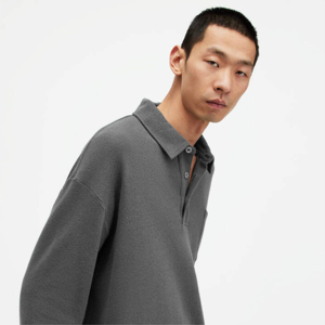 Custom Logo Printing Embroidery Unisex Polo Shirt Autumn New Long Sleeved Golf T-shirt <b>Business</b> Casual Lapel Men's Polo Shirt - Product Image 3