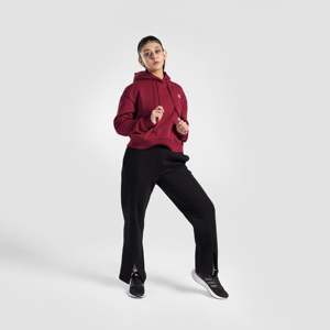 Sudadera con Capucha Maroon Essential Active Regular Hecha de Tela de Punto - Product Image 4