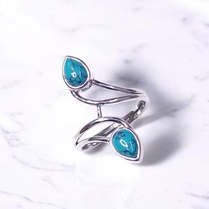 Anillos de Plata de Ley 925 con piedras preciosas naturales, accesorios de joyería fina elegantes, anillos hechos a mano, joyería al por mayor a granel - Product Image 2