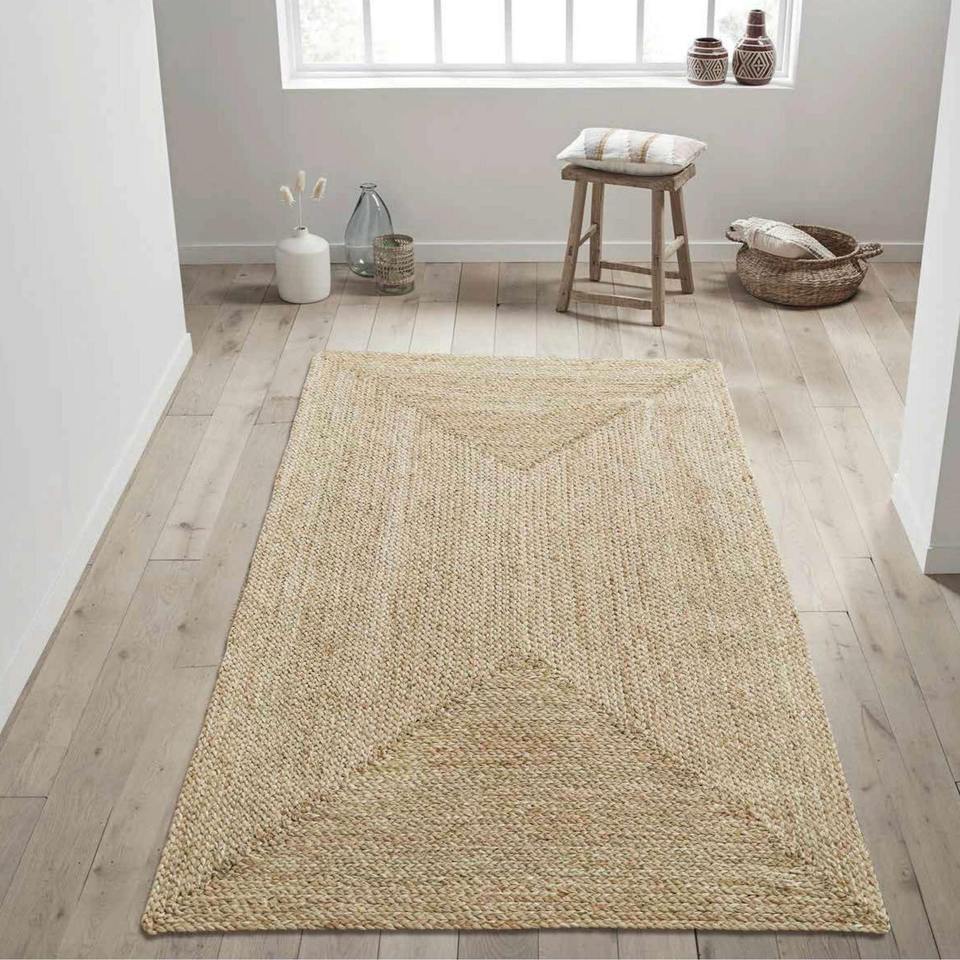 Indian Braided Rugs From Bangladesh Made of Jute with a Soft ...
