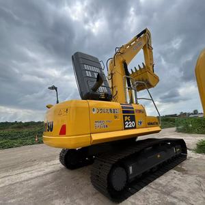 Chất lượng cao sử dụng KOMATSU pc220 bánh xích máy xúc Nhật bản 22t thủy lực Digger tốt động cơ hộp số bơm sử dụng máy xúc tốt - Product Image 5
