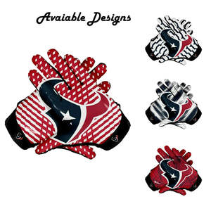 ถุงมือฟุตบอลสำหรับฝึกฟุตบอลสหรัฐอเมริกาถุงมือทีมที่มีน้ำหนักเบาระบายอากาศได้ดีออกแบบได้ตามต้องการ - Product Image 6