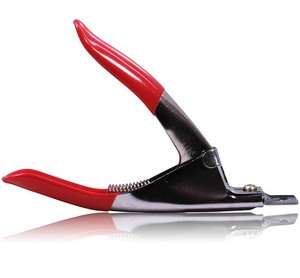 Coupe-ongles professionnel en acier inoxydable de grande taille, à bord droit, avec lime à ongles - Product Image 3