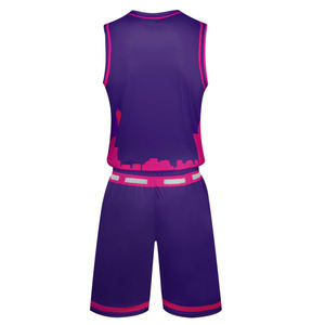 Uniforme de Baloncesto Sublimado Personalizado de Alta Calidad y Durabilidad, Opción de Talla Grande, 100% Poliéster, Diseño Impreso Personalizado, Secado Rápido - Product Image 3