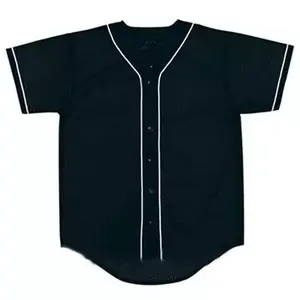 Nuevo logotipo personalizado, ropa de equipo en blanco, camisetas de béisbol para hombres, camiseta de béisbol ligera transpirable de secado rápido, OEM personalizado - Product Image 4