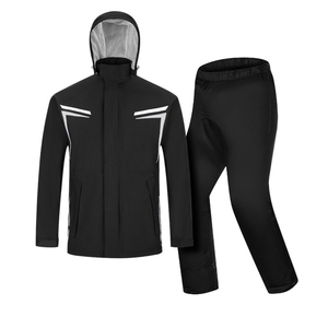 Combinaison de pluie de moto imperméable de haute qualité pour hommes et femmes, vêtements de pluie d'extérieur légers avec logo personnalisé et service OEM - Product Image 1