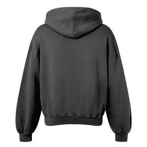 Sweat à capuche zippé pour homme, personnalisé, imprimé et brodé, en polyester/coton, doublure polaire respirante, écologique, vente en gros - Product Image 6