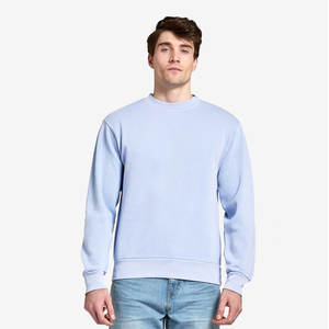 Sudadera Clásica Nueva para Hombre, Estilo Holgado, Cuello Redondo, Felpa Deportiva - Product Image 3