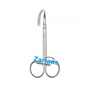 2024 tijeras de goma Dental de acero inoxidable de alta calidad de 12 cm 802 instrumentos quirúrgicos curvos fuente de alimentación Manual - Product Image 2