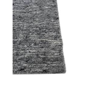 พรมขนแกะฮูลา สีเทาและสีดำ ถักด้วยมือสำหรับใช้ในบ้าน-Siwl-04 - Product Image 4