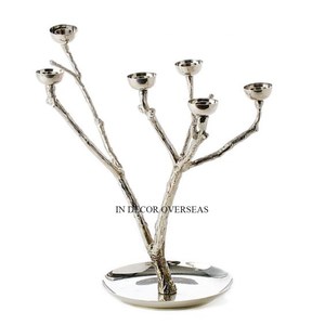 ชุดเชิงเทียนโลหะเคลือบทองคุณภาพสูงสำหรับงานแต่งงานและอีเวนต์2ชิ้น - Product Image 6
