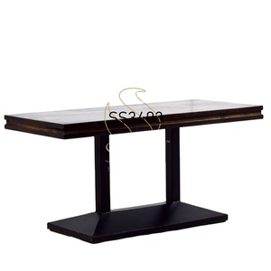 Table de dîner de styliste indien industriel de Restaurant, Table Unique de styliste d'hôtel fabriquée à la main - Product Image 1