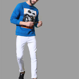 Nueva moda para hombre, sudadera de talla grande, Color personalizable, 100% algodón, estilo de invierno, venta en línea - Product Image 5