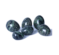 Œuf de Yoni de haute qualité en jaspe Kambaba, pierre naturelle en forme d'œuf, œuf de jade semi-précieux, protection énergétique, exercice vaginal