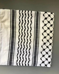 Custom Palestinian Tactical Shemagh <b>Scarf</b> Keffiyeh 100% Cotton <b>Head</b> Wrap Arab <b>Scarf</b> Unisex Protest Gear for Men and Women - Product Image 4