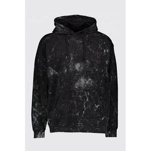 Sudaderas con Capucha Personalizadas con Logotipo, Resistentes al Viento, Lavadas al Ácido, 100% Algodón, Forro Polar Transpirable, Gruesas, para Hombre - Product Image 3