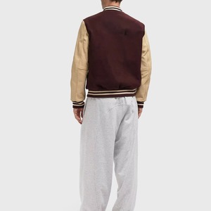 Vestes de baseball varsity en gros personnalisées pour hommes, option de logo brodé sur le devant, respirantes, streetwear d'hiver - Product Image 2