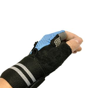 Guantes de Levantamiento de Pesas Ligeros de Primera Calidad, Diseño de Liberación Rápida, Guantes de Cuero Ajustables para Entrenamiento, Gimnasio, Fitness y Deportes - Product Image 4