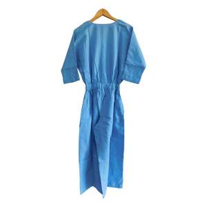 Mono de lino y algodón para mujer, mono de lino de alta calidad de diseñador - Product Image 3