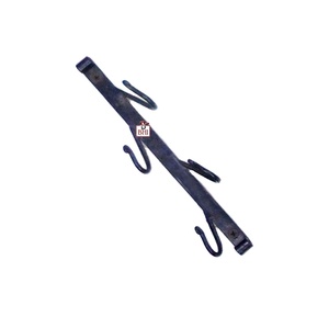 Modern Style Iron Cloth <b>Coat</b> Wall <b>Hooks</b> Hangers Heavy Duty Cast Iron Metal Wall Mounted 4 Robe <b>Hooks</b> Multifunctional <b>Hooks</b> - Product Image 3