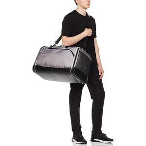 Personalizado de gran capacidad de los hombres Deportes Gimnasio Equipaje Viaje Almacenamiento Bolsa de lona Logotipo personalizado Viajes de negocios Bandolera de hombro - Product Image 4