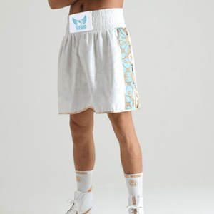 Nouveau style de short de boxe pour homme Logo personnalisé Short de boxe pour homme Street Wear Short de boxe pour homme - Product Image 4