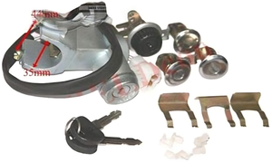 Pour Suzuki SJ410 413 samouraï interrupteur d'allumage porte de direction serrure de boîte à gants - Product Image 5