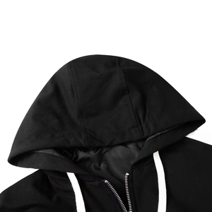 Survêtement d'extérieur pour hommes de qualité supérieure Joggers avec ensemble de vêtements de sport zippés Vêtements de sport athlétiques Couleur unie Vêtements décontractés personnalisés - Product Image 6