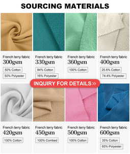 Heavy <b>Thick</b> 500 400gsm Boxy Blank Hoody <b>Men</b> 100% Cotton <b>Fleece</b> Custom Hoodie Regular Fit Breathable Cropped Heavyweight Hoodie - Product Image 6