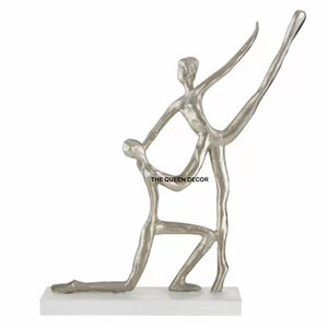 งานประติมากรรมตกแต่งลายใบไม้จริง ดีไซน์ใหม่ล่าสุด ทำจากโลหะอะลูมิเนียม ชุบทอง  ขายส่งจำนวนมาก - Product Image 5