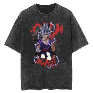 เสื้อเชิ๊ตผู้ชายผ้าคอตตอน100% ซักได้พิมพ์ลายดิจิทัลสไตล์วินเทจ - Product Image 2