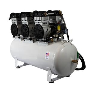 Compresor de Aire Eléctrico Estacionario de Una Etapa, Nuevo, de 6 HP, 20 Galones, 125 PSI Máx., 230 Voltios, con Drenaje Automático - Product Image 3