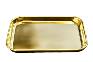 Nouveau design : Présentoir en métal pour assiettes et plats, en aluminium, finition argentée, pour la décoration de table. - Product Image 4