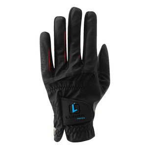 Nuevo personalizado mano izquierda para hombre duradero antideslizante suave Cabretta cuero negro Golf Grip tamaño Regular Touch & Close Strap GUANTES DE Golf - Product Image 4