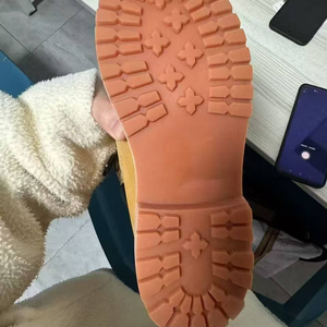 Stivali GUYISA Impermeabili in Pelle di Vacchetta di Prima Qualità, Traspiranti e Comodi, Stivali Gialli per Uomo - Product Image 3