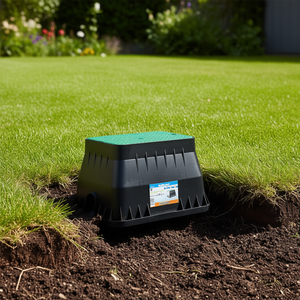 Sistema de Riego Claber RAINJET Negro y Verde 90515, Tanque Subterráneo Mediano con Tapa (51x40x31cm) - Product Image 3