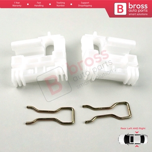 ชุดซ่อมคลิปปรับกระจกไฟฟ้า BWR842+BWR852 ด้านหลังซ้ายขวา สำหรับรถยนต์ลิเบอร์ตี้ KJ ปี 2002-2007 - Product Image 4