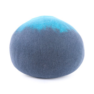 Cave à chat durable en laine 100%, lit pour animaux de compagnie en feutre écologique, élégant et confortable, avec couleur et taille personnalisées - Product Image 2