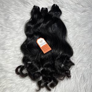 Vente Flash Paquets de Cheveux de Trame Noir Naturel Prix de Gros Grand Stock Top Qualité Cuticule Alignée 100% Extensions de Cheveux Humains - Product Image 1