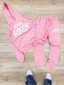 Vêtements d'hiver décontractés pour hommes, personnalisés en gros, 100% coton molletonné, teint en pièce, 400g, uni, broderie, délavage à l'acide - Product Image 3