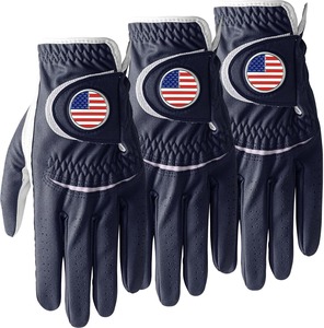 ถุงมือกอล์ฟหนัง Cabretta สำหรับผู้ชายมือจับด้านขวา/ซ้ายแบบพรีเมี่ยมกันน้ำระบายอากาศได้ดีสำหรับเล่นกีฬาผลิตในเวียดนาม - Product Image 1