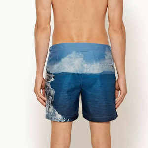 Short de surf à séchage rapide pour hommes Short de surf confortable et léger pour hommes Maillot de bain élégant Vêtements de plage décontractés Short de surf pour hommes - Product Image 4